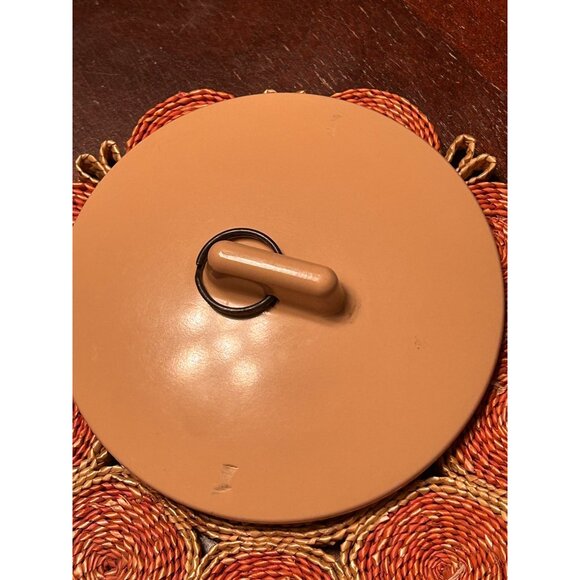 Melmac Melamine Cups and Sugar Bowl Lot Blue & Peach - Picture 3 of 9